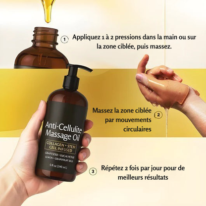 Huile de massage anti-cellulite